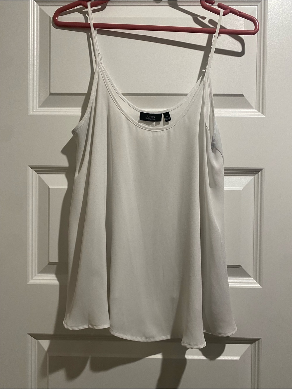 Apt. 9 White Spaghetti Strap Top